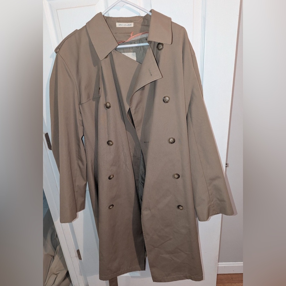Classic Tan Trench Coat